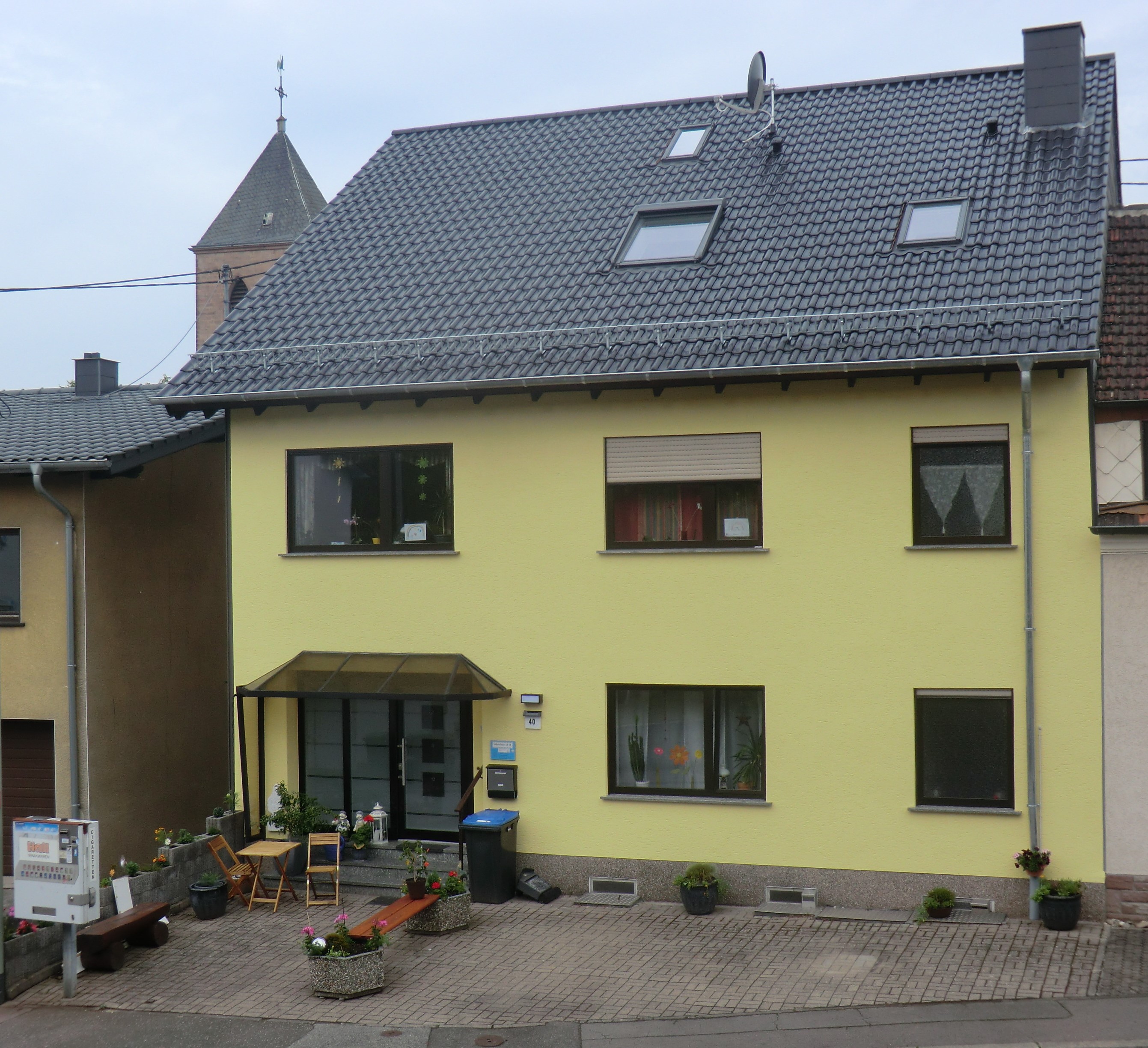 Frontansicht Haus